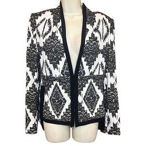 Etro Black & White Jacket NWT Size 44 / US 8